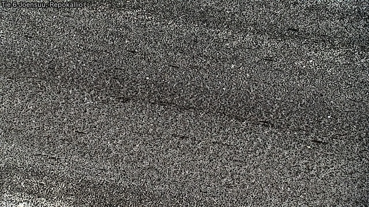 Weather Camera Image Väg 6 Joensuu, Repokallio, Joensuu, Pohjois-Karjala