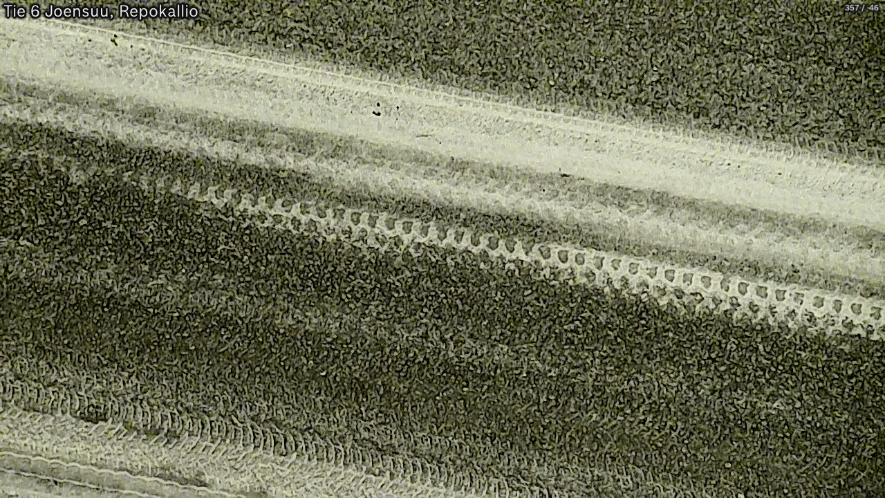 Weather Camera Image Väg 6 Joensuu, Repokallio, Joensuu, Pohjois-Karjala