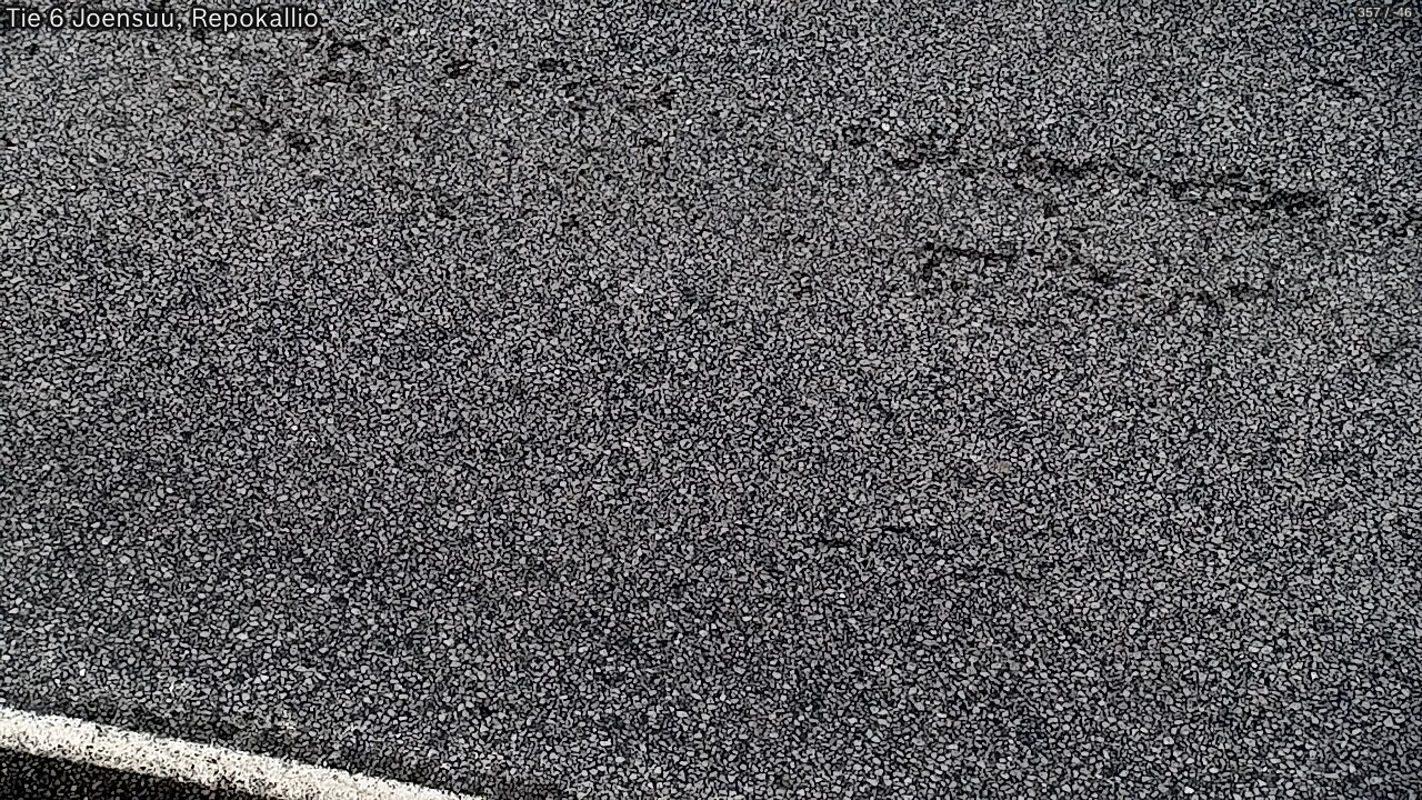 Weather Camera Image Väg 6 Joensuu, Repokallio, Joensuu, Pohjois-Karjala