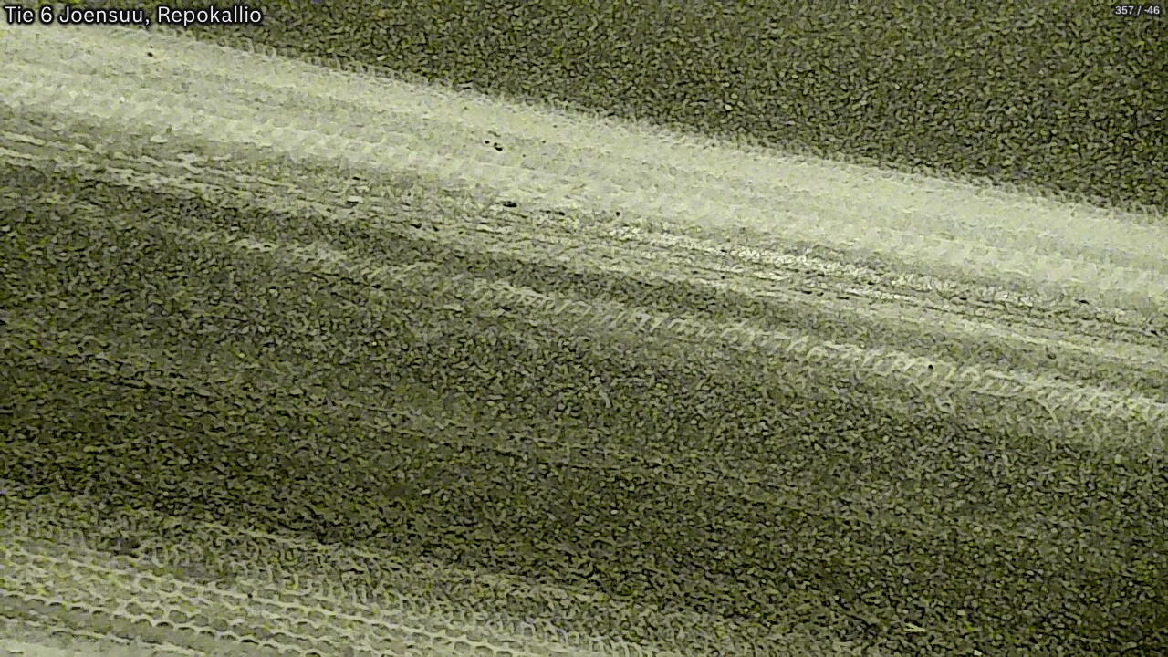 Weather Camera Image Väg 6 Joensuu, Repokallio, Joensuu, Pohjois-Karjala