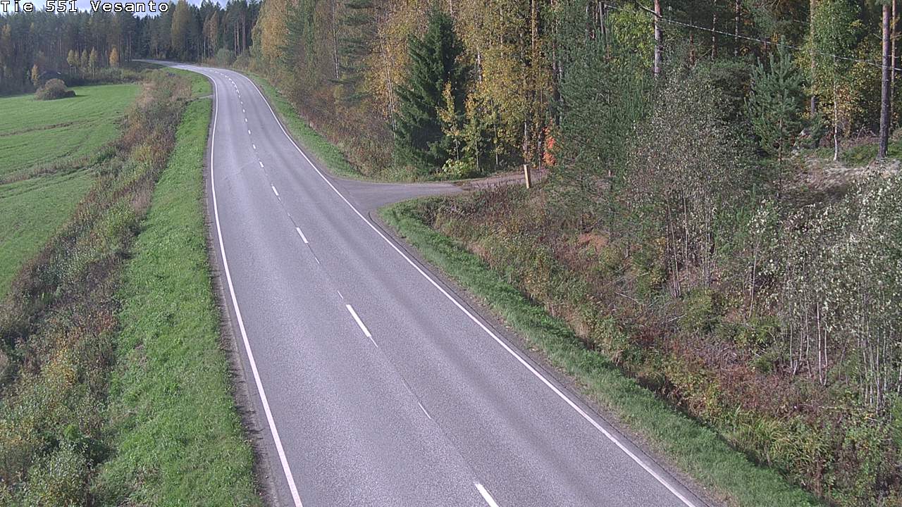 Kelikamerat Kuva Tie 551 Vesanto Löttökorpi, Vesanto, Pohjois-Savo