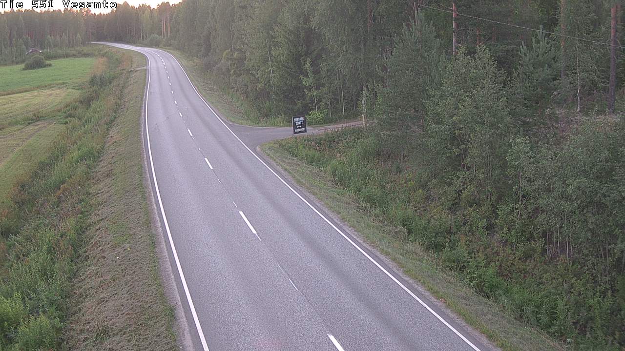 Kelikamerat Kuva Tie 551 Vesanto Löttökorpi, Vesanto, Pohjois-Savo
