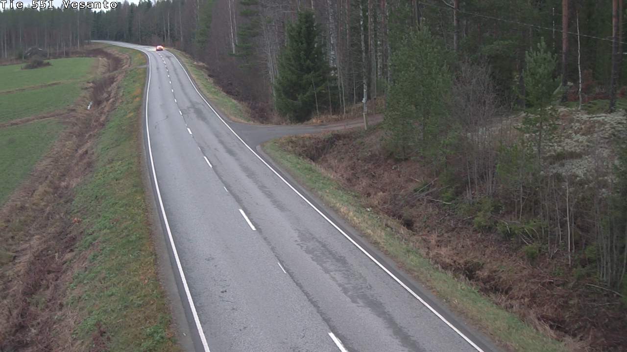 Kelikamerat Kuva Tie 551 Vesanto Löttökorpi, Vesanto, Pohjois-Savo