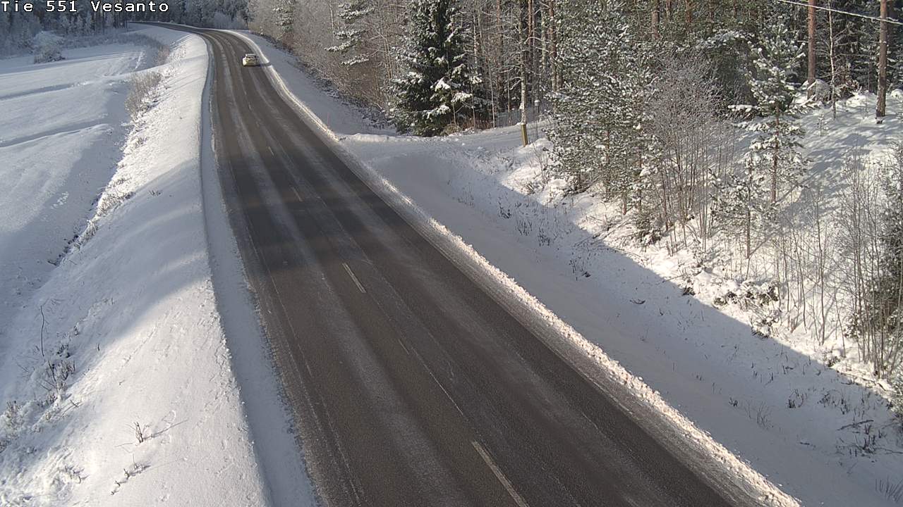 Kelikamerat Kuva Tie 551 Vesanto Löttökorpi, Vesanto, Pohjois-Savo