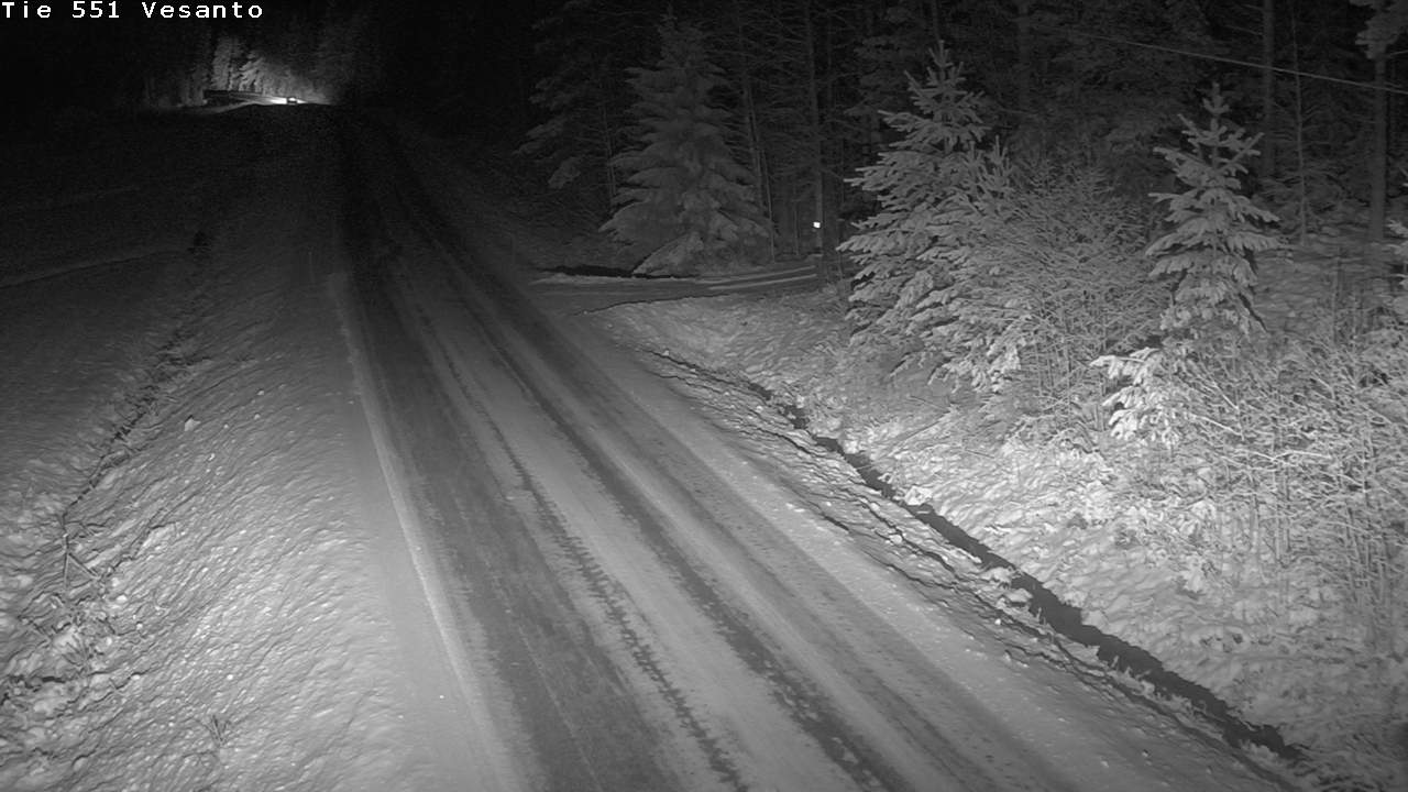Weather Camera Image Väg 551 Vesanto Löttökorpi, Vesanto, Pohjois-Savo
