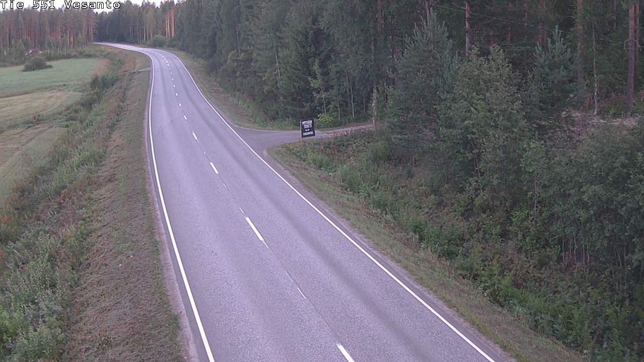 Kelikamerat Kuva Tie 551 Vesanto Löttökorpi, Vesanto, Pohjois-Savo
