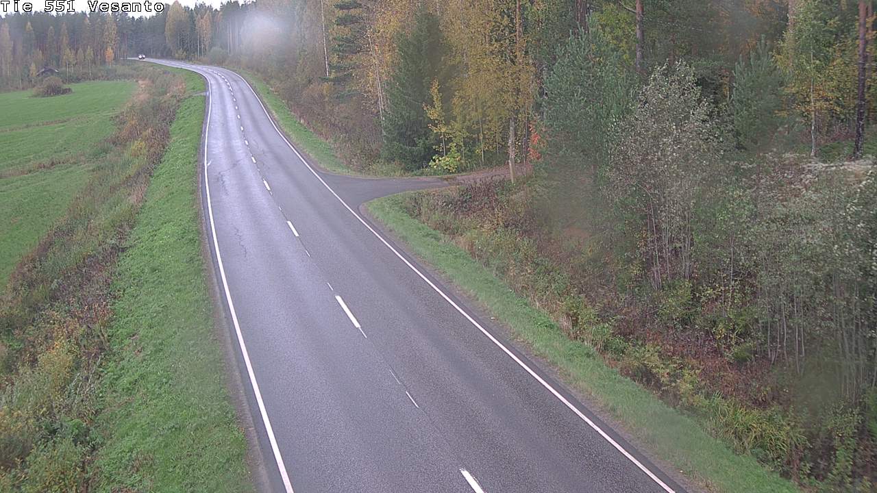 Kelikamerat Kuva Tie 551 Vesanto Löttökorpi, Vesanto, Pohjois-Savo