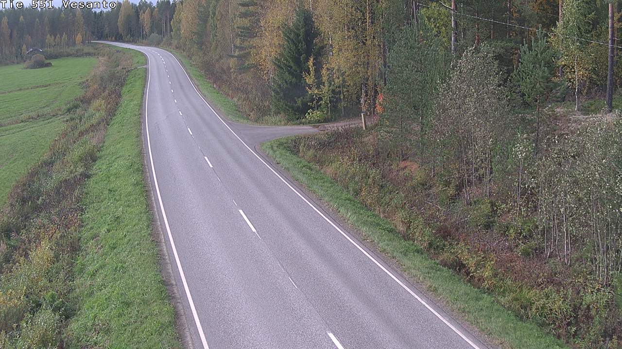 Kelikamerat Kuva Tie 551 Vesanto Löttökorpi, Vesanto, Pohjois-Savo