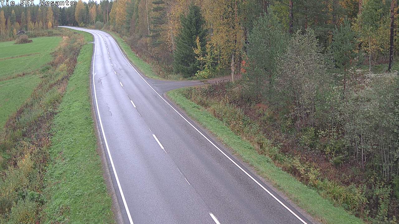 Kelikamerat Kuva Tie 551 Vesanto Löttökorpi, Vesanto, Pohjois-Savo