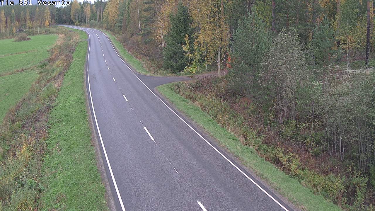Kelikamerat Kuva Tie 551 Vesanto Löttökorpi, Vesanto, Pohjois-Savo