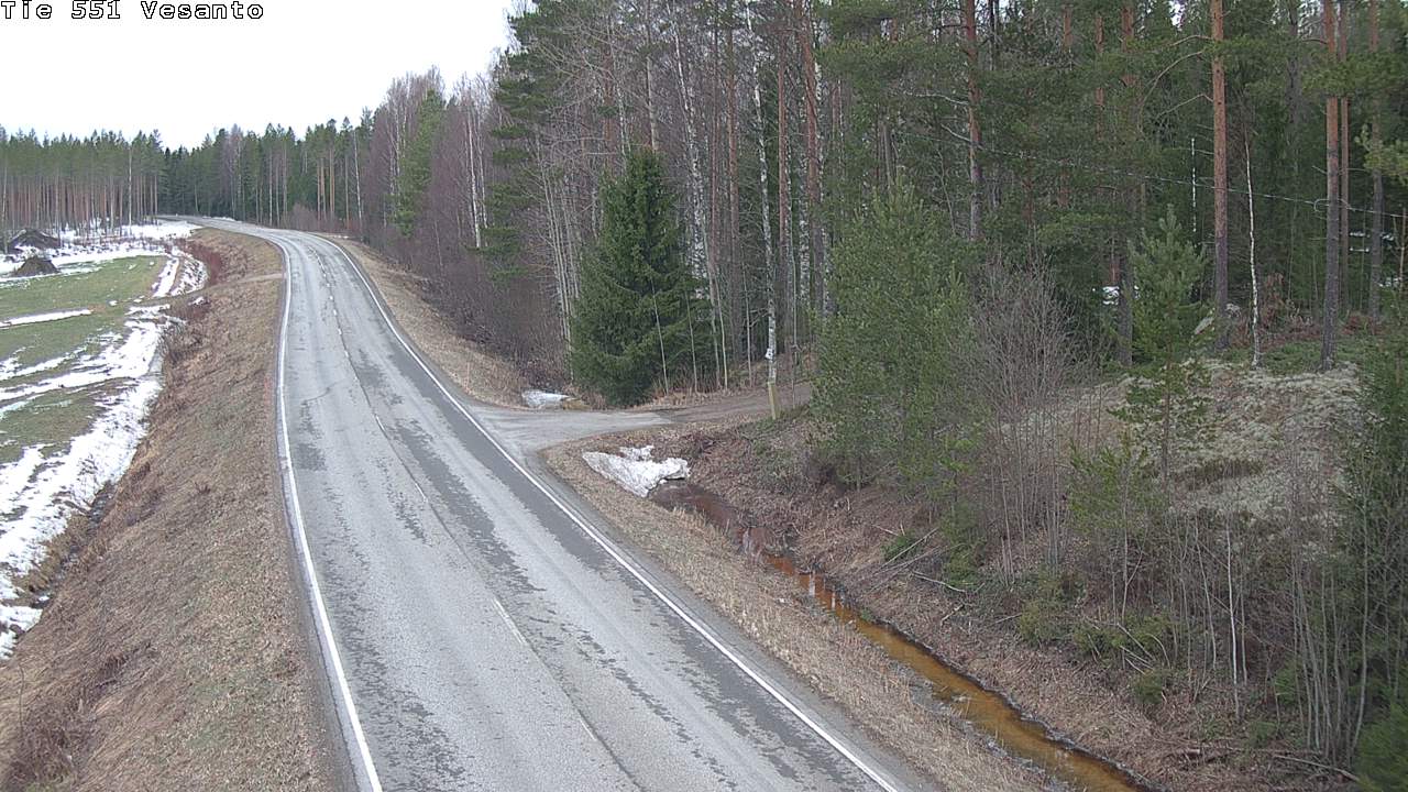 Kelikamerat Kuva Tie 551 Vesanto Löttökorpi, Vesanto, Pohjois-Savo