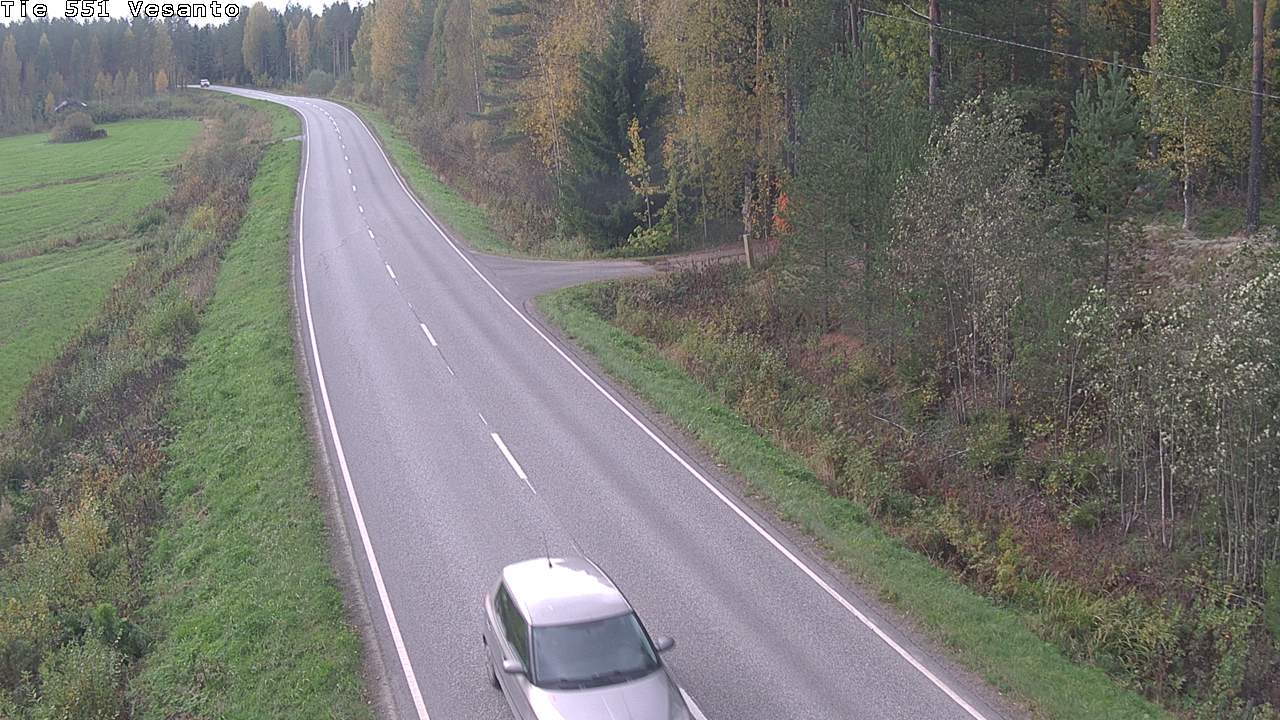 Kelikamerat Kuva Tie 551 Vesanto Löttökorpi, Vesanto, Pohjois-Savo