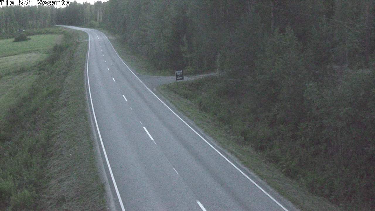 Kelikamerat Kuva Tie 551 Vesanto Löttökorpi, Vesanto, Pohjois-Savo