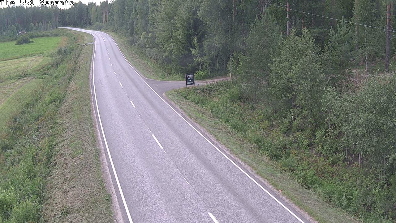 Kelikamerat Kuva Tie 551 Vesanto Löttökorpi, Vesanto, Pohjois-Savo