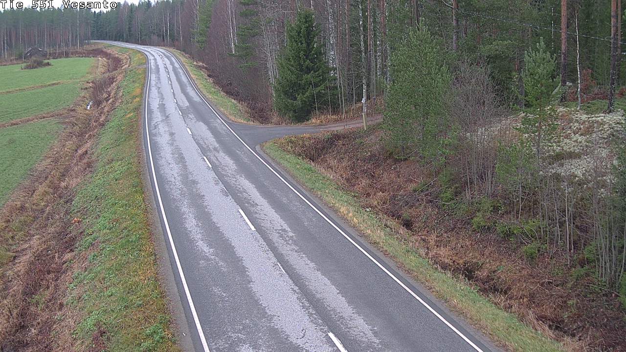 Kelikamerat Kuva Tie 551 Vesanto Löttökorpi, Vesanto, Pohjois-Savo