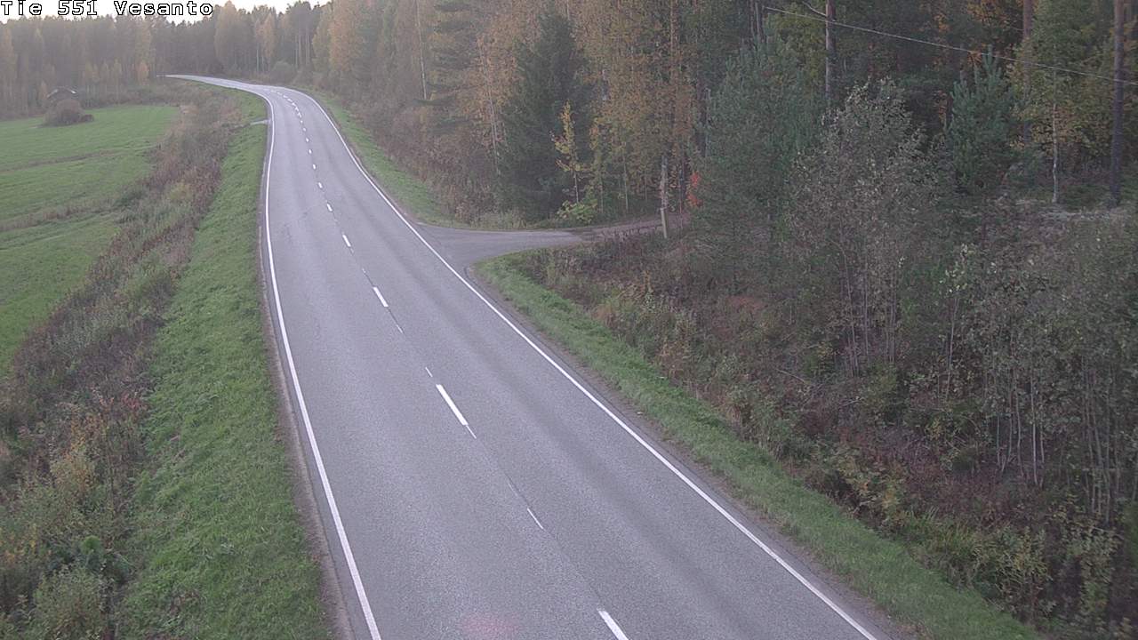 Kelikamerat Kuva Tie 551 Vesanto Löttökorpi, Vesanto, Pohjois-Savo