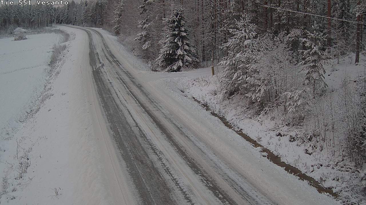 Kelikamerat Kuva Tie 551 Vesanto Löttökorpi, Vesanto, Pohjois-Savo