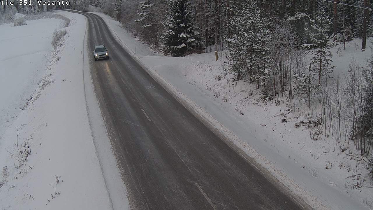 Kelikamerat Kuva Tie 551 Vesanto Löttökorpi, Vesanto, Pohjois-Savo