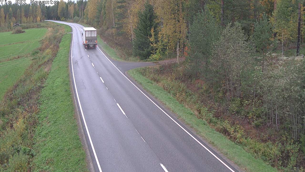 Kelikamerat Kuva Tie 551 Vesanto Löttökorpi, Vesanto, Pohjois-Savo