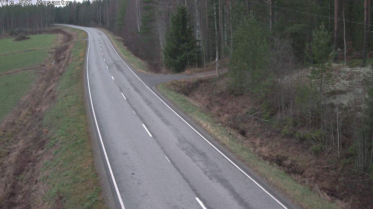 Kelikamerat Kuva Tie 551 Vesanto Löttökorpi, Vesanto, Pohjois-Savo