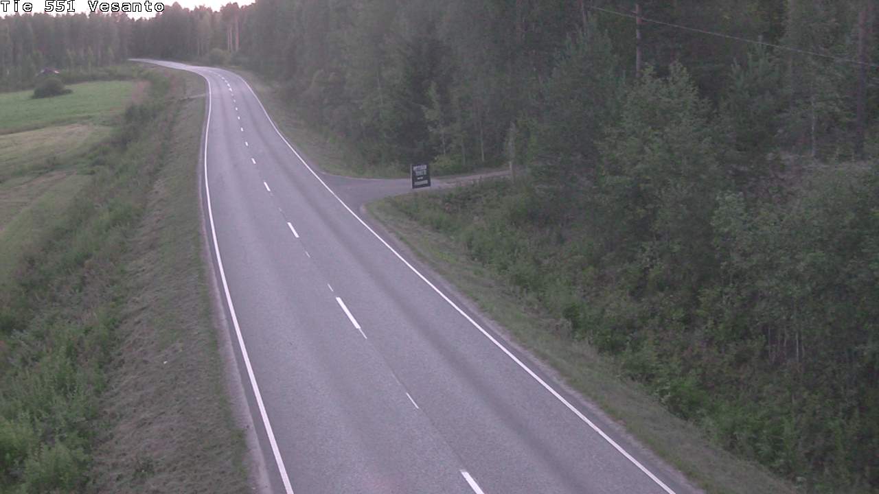 Kelikamerat Kuva Tie 551 Vesanto Löttökorpi, Vesanto, Pohjois-Savo