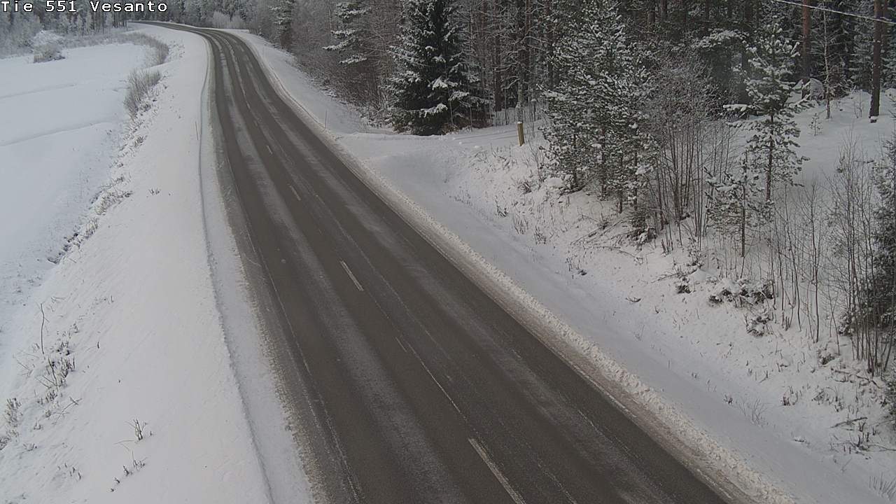 Kelikamerat Kuva Tie 551 Vesanto Löttökorpi, Vesanto, Pohjois-Savo