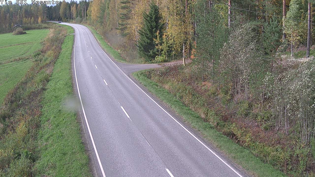 Kelikamerat Kuva Tie 551 Vesanto Löttökorpi, Vesanto, Pohjois-Savo