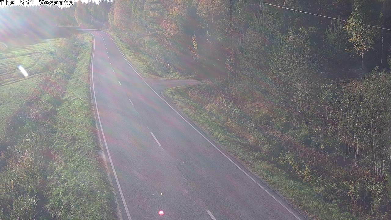 Weather Camera Image Road 551 Vesanto Löttökorpi, Vesanto, Pohjois-Savo