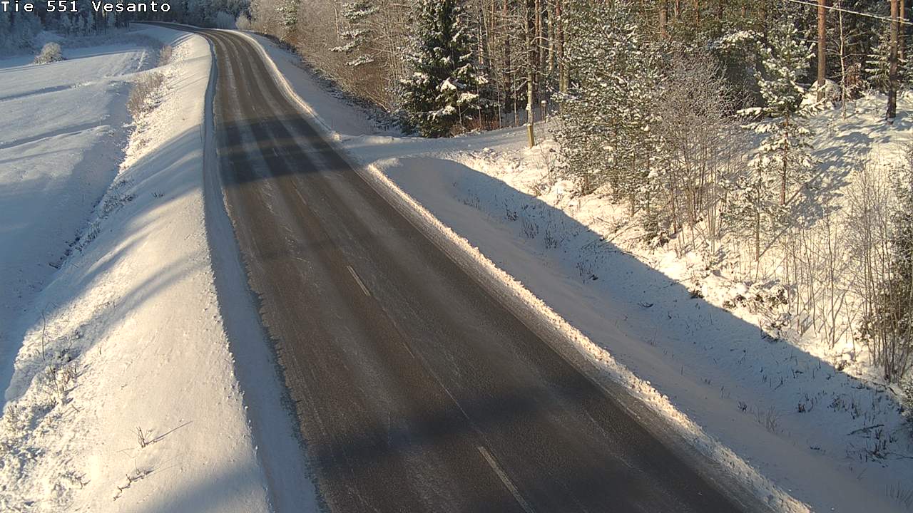 Kelikamerat Kuva Tie 551 Vesanto Löttökorpi, Vesanto, Pohjois-Savo