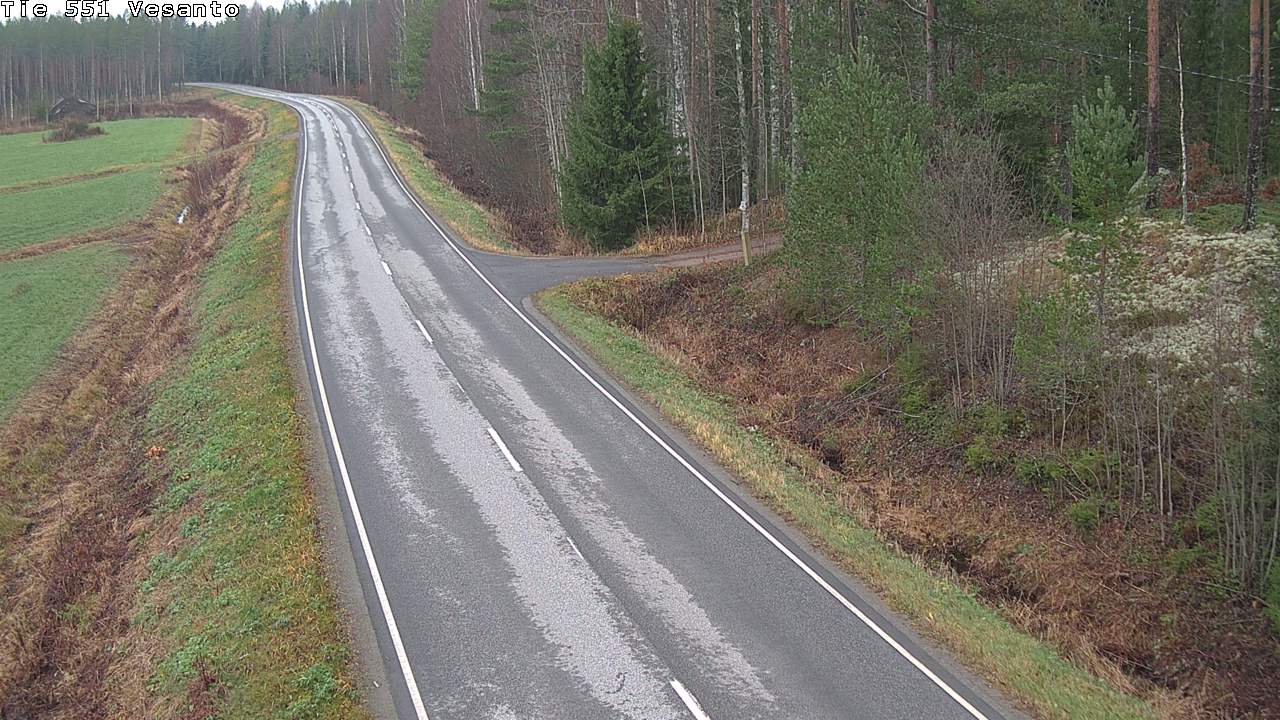 Kelikamerat Kuva Tie 551 Vesanto Löttökorpi, Vesanto, Pohjois-Savo