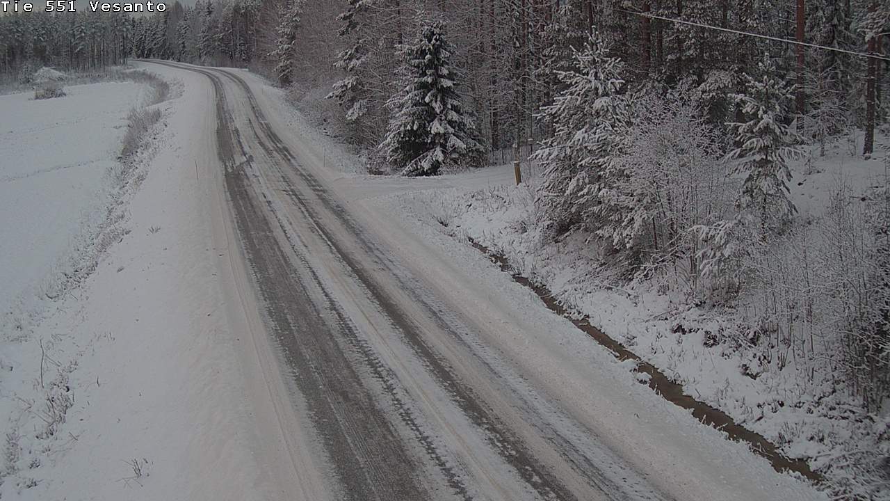 Kelikamerat Kuva Tie 551 Vesanto Löttökorpi, Vesanto, Pohjois-Savo