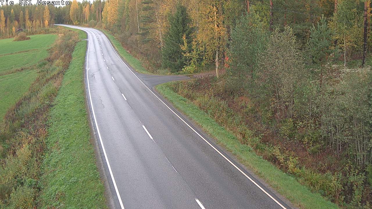Kelikamerat Kuva Tie 551 Vesanto Löttökorpi, Vesanto, Pohjois-Savo