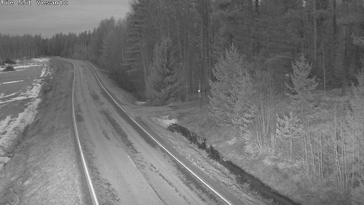 Kelikamerat Kuva Tie 551 Vesanto Löttökorpi, Vesanto, Pohjois-Savo