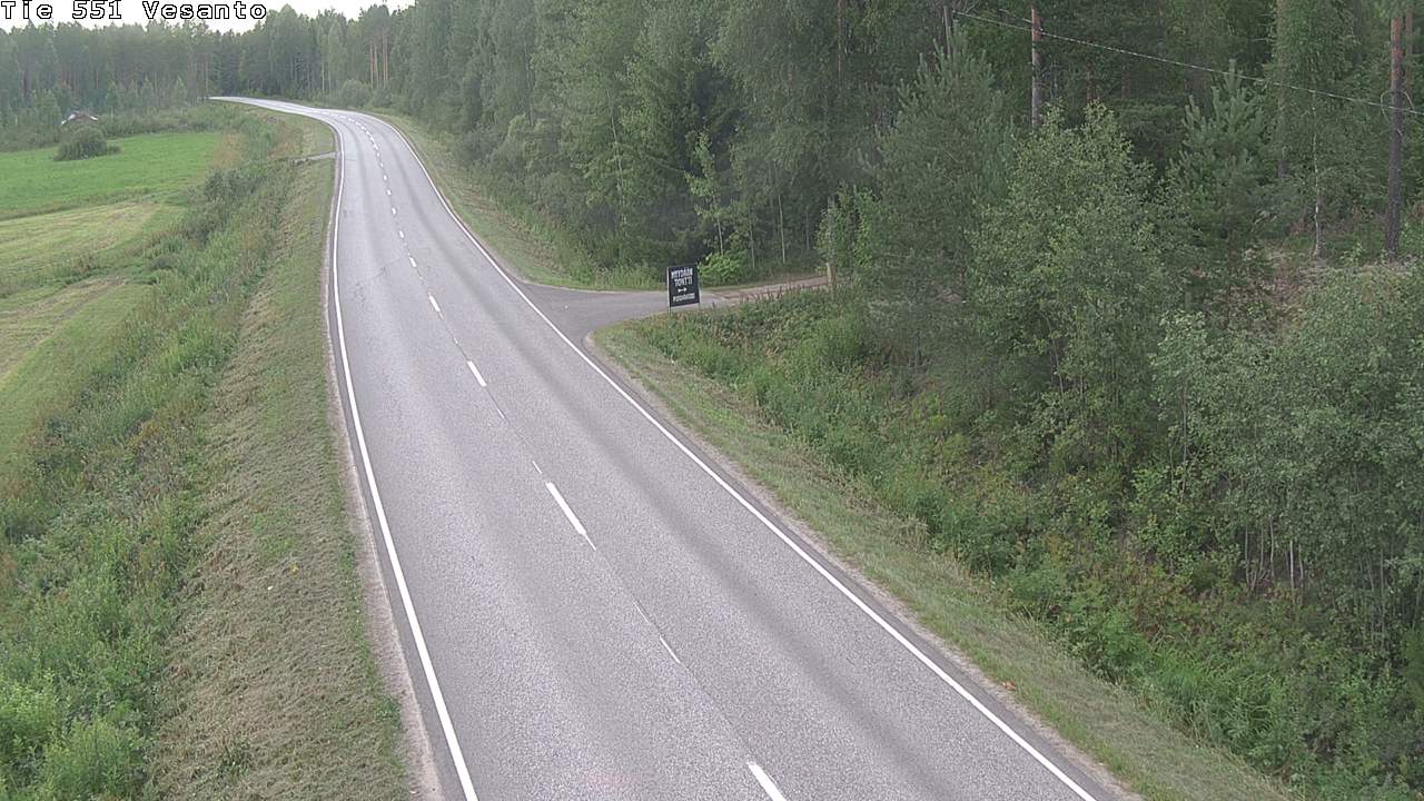 Kelikamerat Kuva Tie 551 Vesanto Löttökorpi, Vesanto, Pohjois-Savo