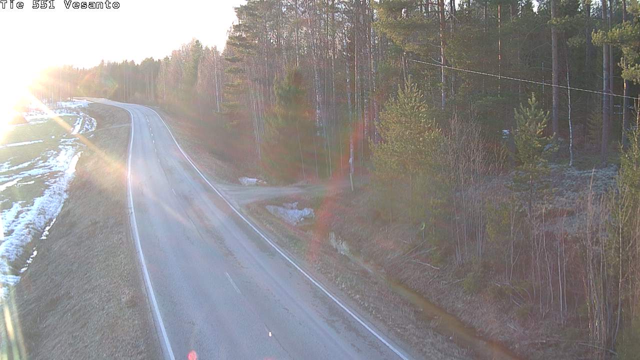 Kelikamerat Kuva Tie 551 Vesanto Löttökorpi, Vesanto, Pohjois-Savo