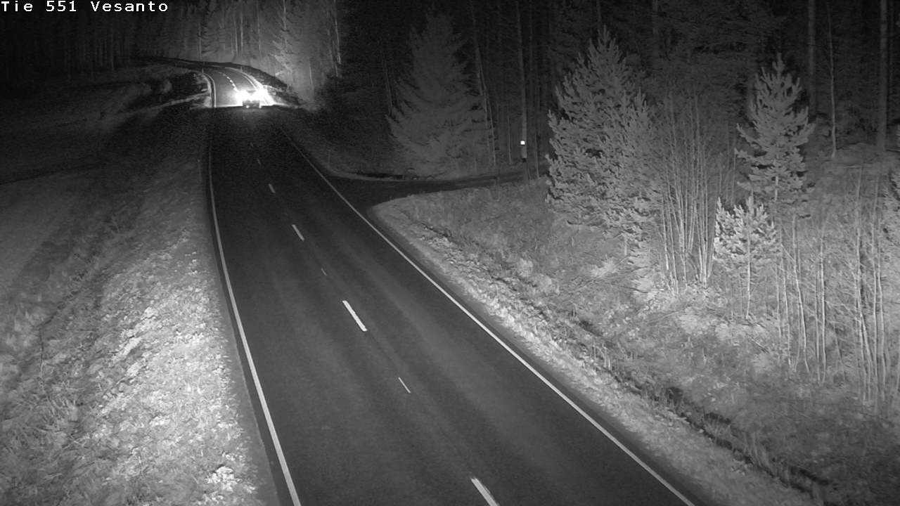 Kelikamerat Kuva Tie 551 Vesanto Löttökorpi, Vesanto, Pohjois-Savo