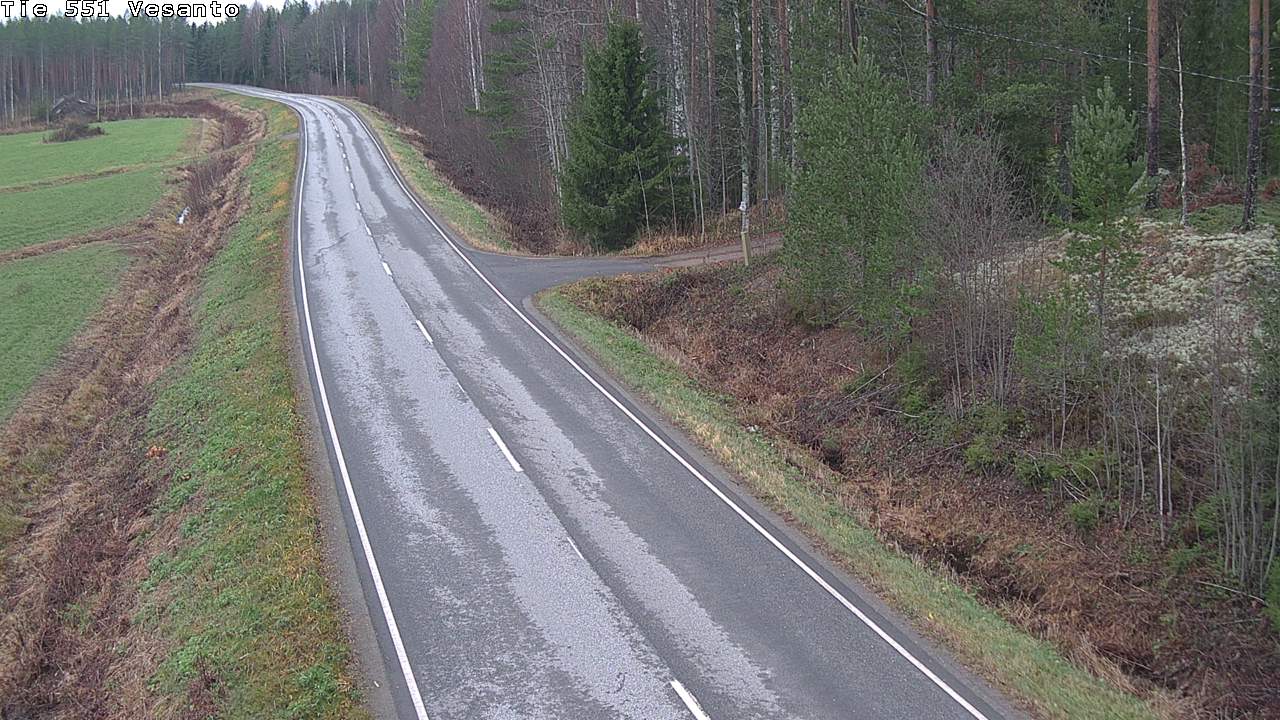 Kelikamerat Kuva Tie 551 Vesanto Löttökorpi, Vesanto, Pohjois-Savo