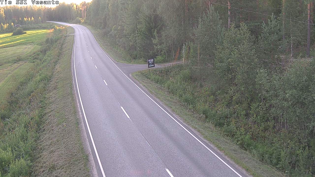 Kelikamerat Kuva Tie 551 Vesanto Löttökorpi, Vesanto, Pohjois-Savo