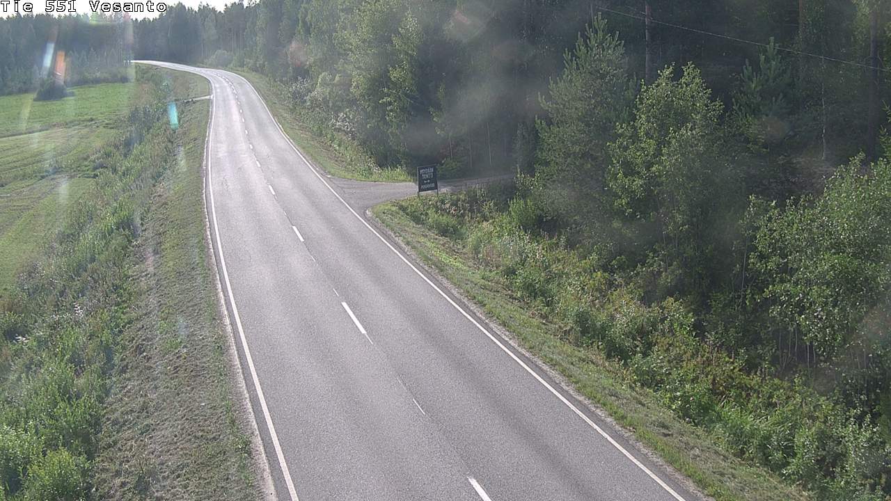 Kelikamerat Kuva Tie 551 Vesanto Löttökorpi, Vesanto, Pohjois-Savo