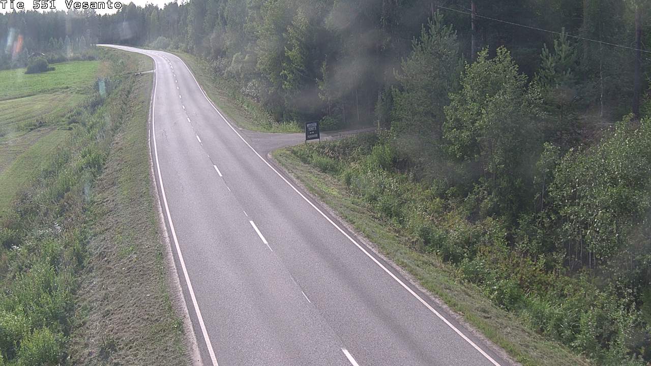 Kelikamerat Kuva Tie 551 Vesanto Löttökorpi, Vesanto, Pohjois-Savo