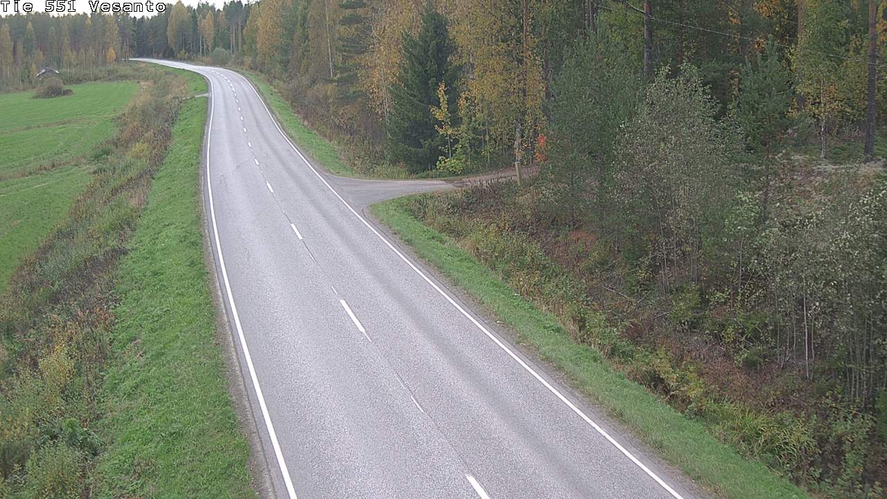 Kelikamerat Kuva Tie 551 Vesanto Löttökorpi, Vesanto, Pohjois-Savo