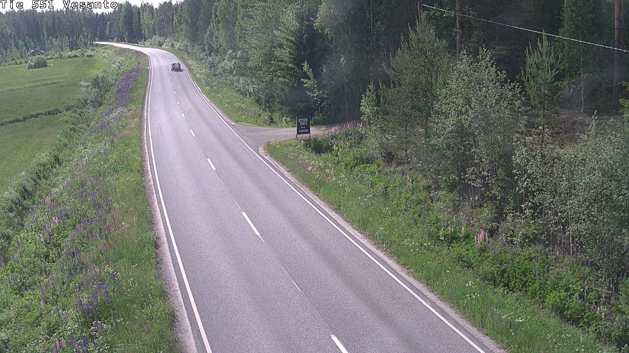 Kelikamerat Kuva Tie 551 Vesanto Löttökorpi, Vesanto, Pohjois-Savo