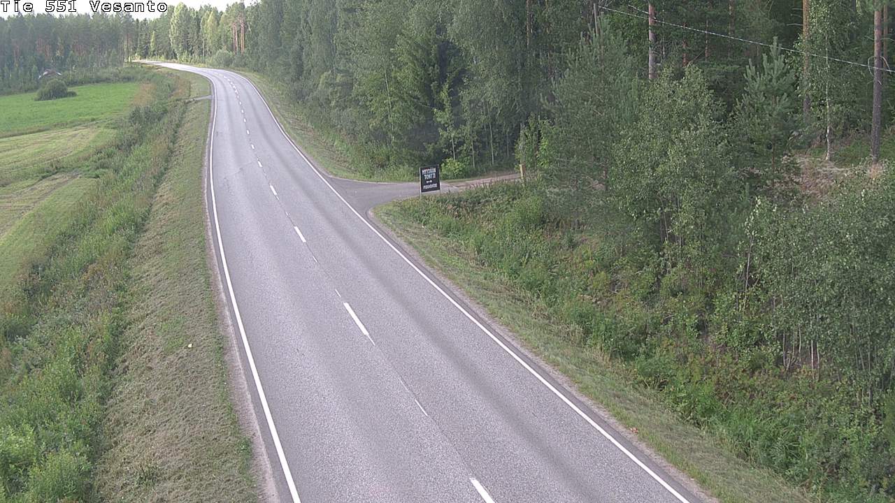 Kelikamerat Kuva Tie 551 Vesanto Löttökorpi, Vesanto, Pohjois-Savo