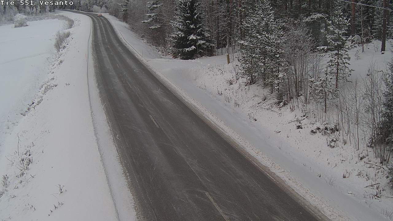 Kelikamerat Kuva Tie 551 Vesanto Löttökorpi, Vesanto, Pohjois-Savo