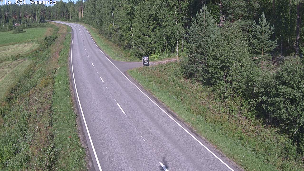 Kelikamerat Kuva Tie 551 Vesanto Löttökorpi, Vesanto, Pohjois-Savo