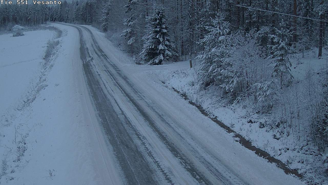 Kelikamerat Kuva Tie 551 Vesanto Löttökorpi, Vesanto, Pohjois-Savo