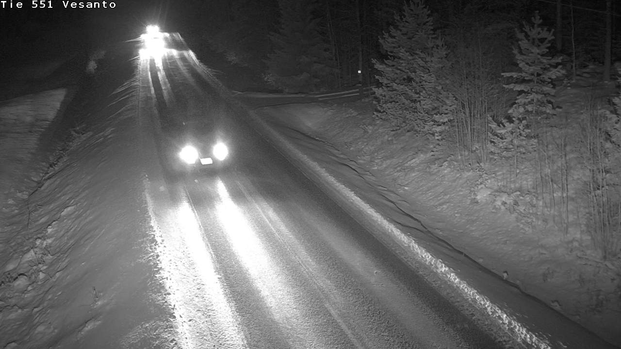 Kelikamerat Kuva Tie 551 Vesanto Löttökorpi, Vesanto, Pohjois-Savo