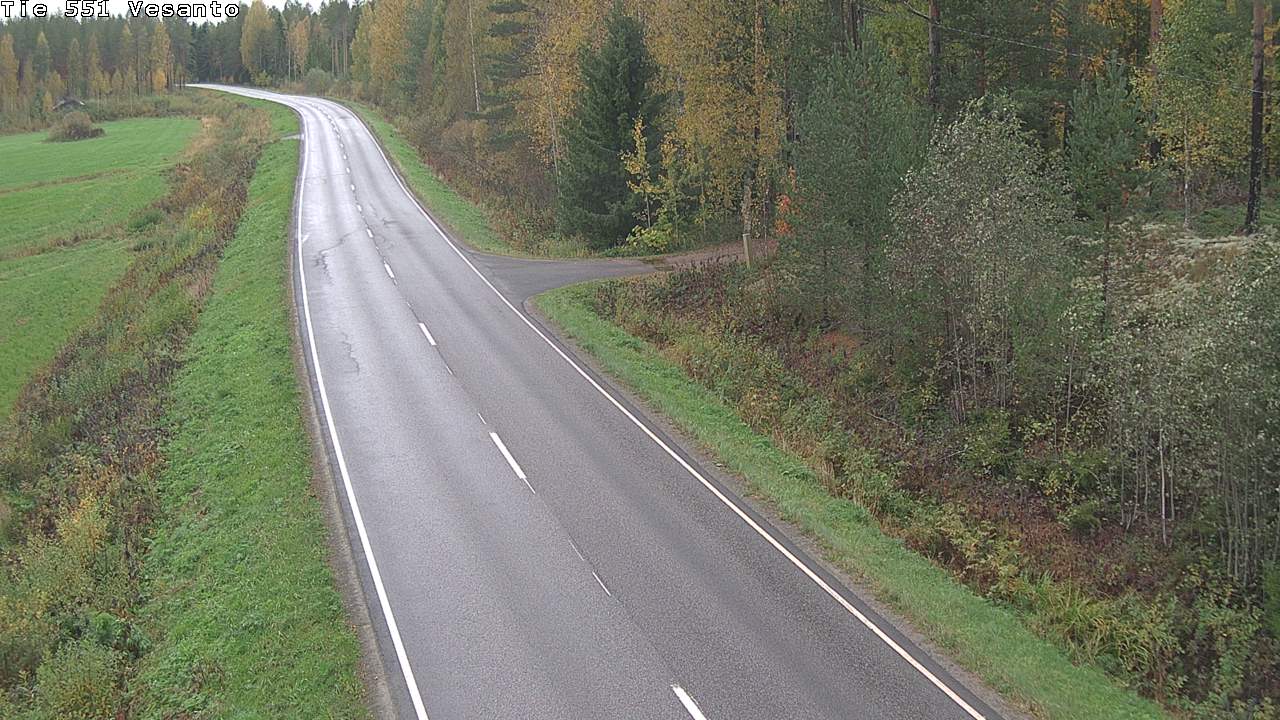 Kelikamerat Kuva Tie 551 Vesanto Löttökorpi, Vesanto, Pohjois-Savo