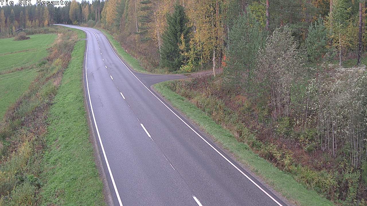 Kelikamerat Kuva Tie 551 Vesanto Löttökorpi, Vesanto, Pohjois-Savo