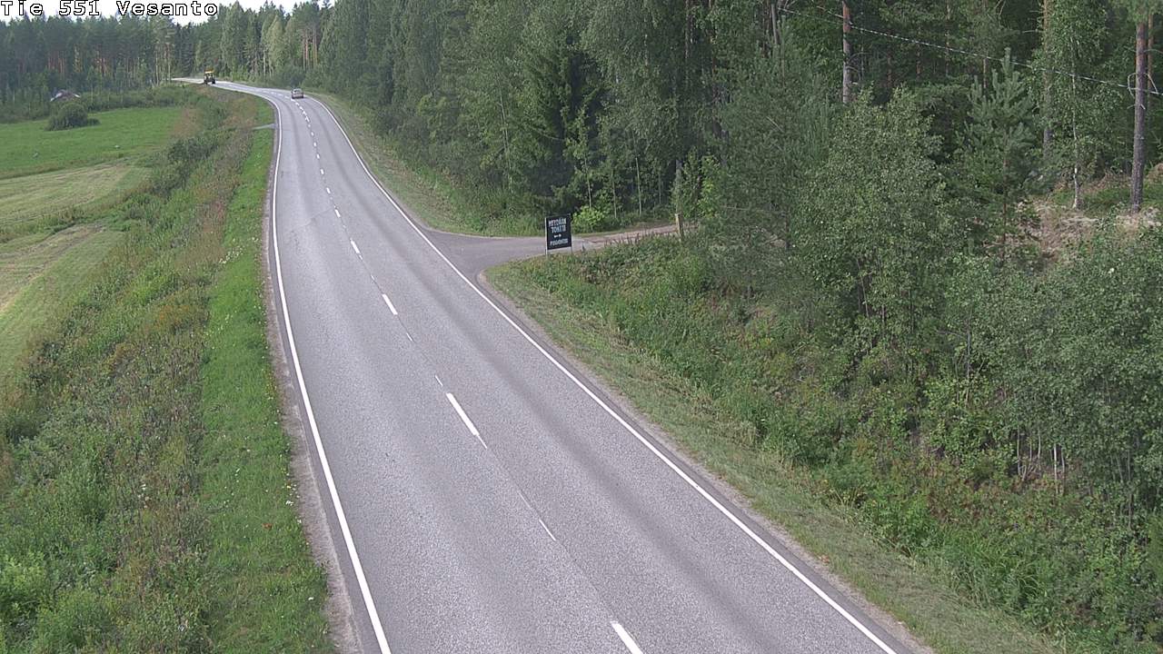 Kelikamerat Kuva Tie 551 Vesanto Löttökorpi, Vesanto, Pohjois-Savo